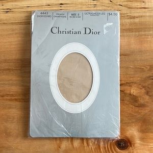 Pair of vintage Dior hosiery, NWT